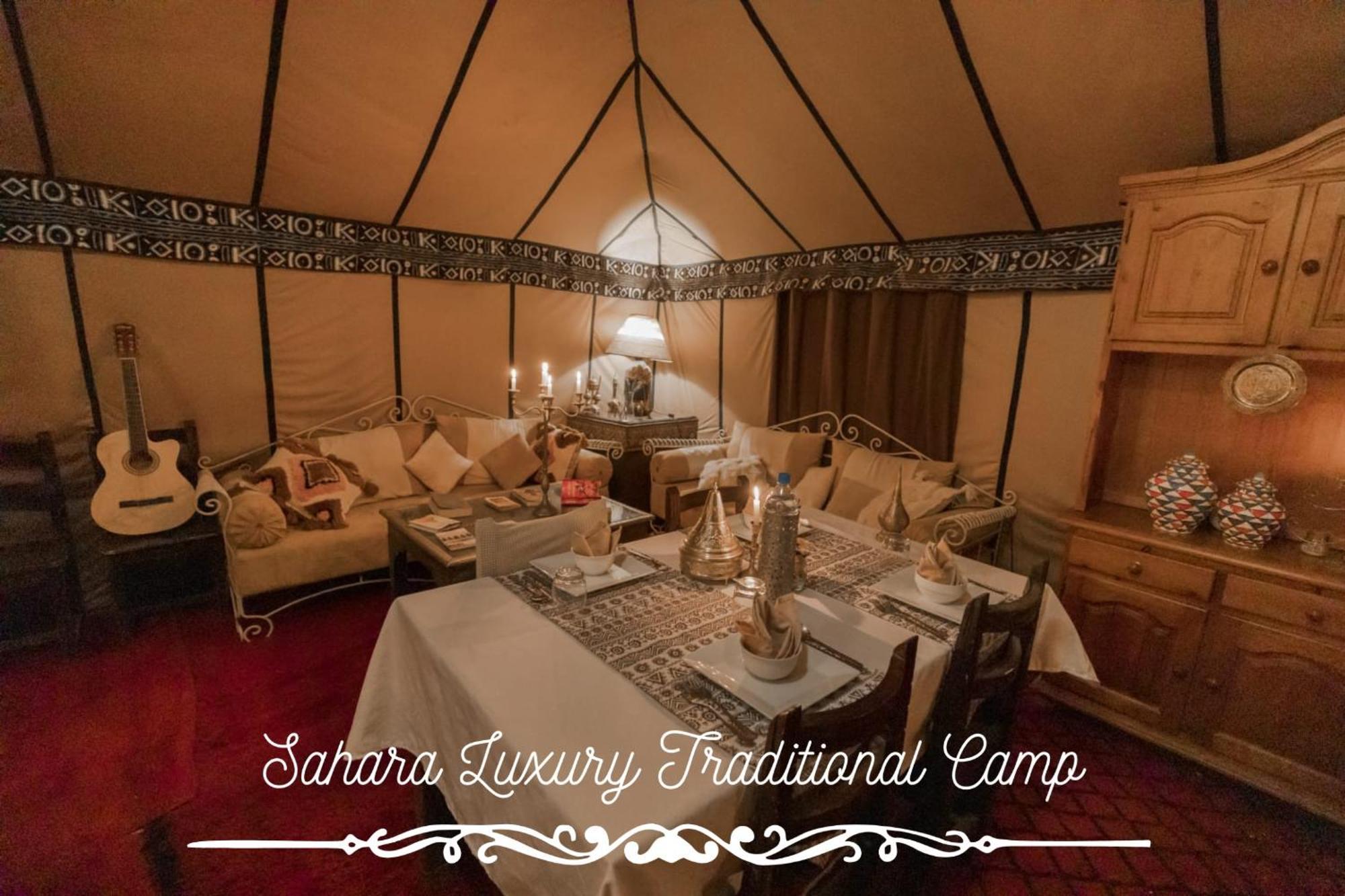 Merzouga Luxury Traditional Camp Esterno foto