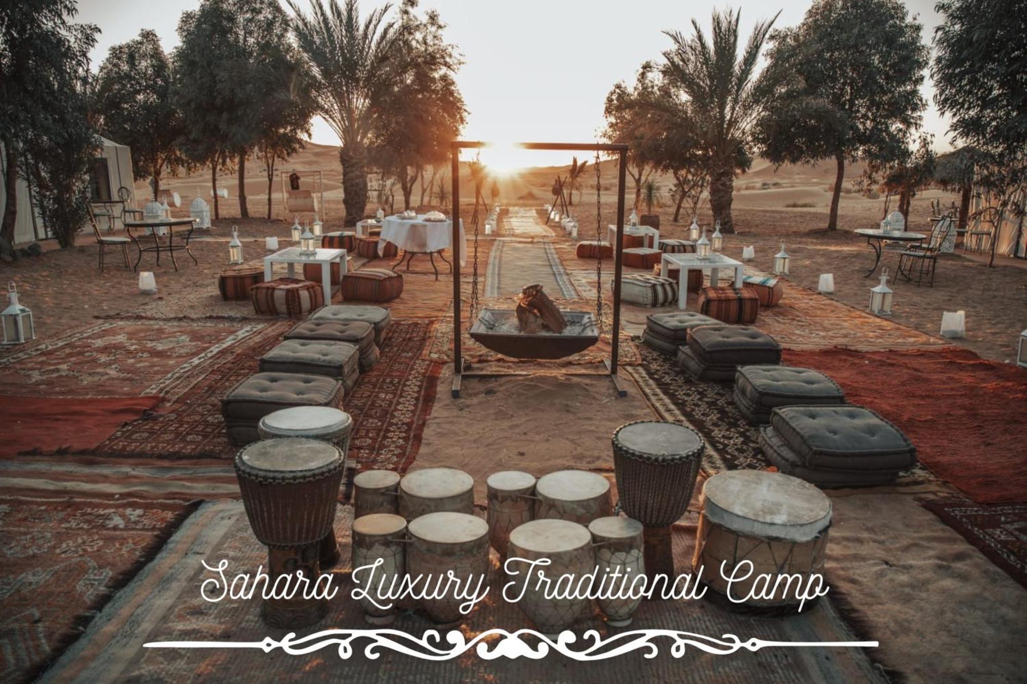 Merzouga Luxury Traditional Camp Esterno foto